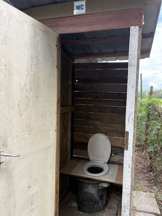 Wychodek na budowe