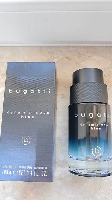 Woda Toaletowa Bugatti Dynamic Move Blue 100ml Prezent
