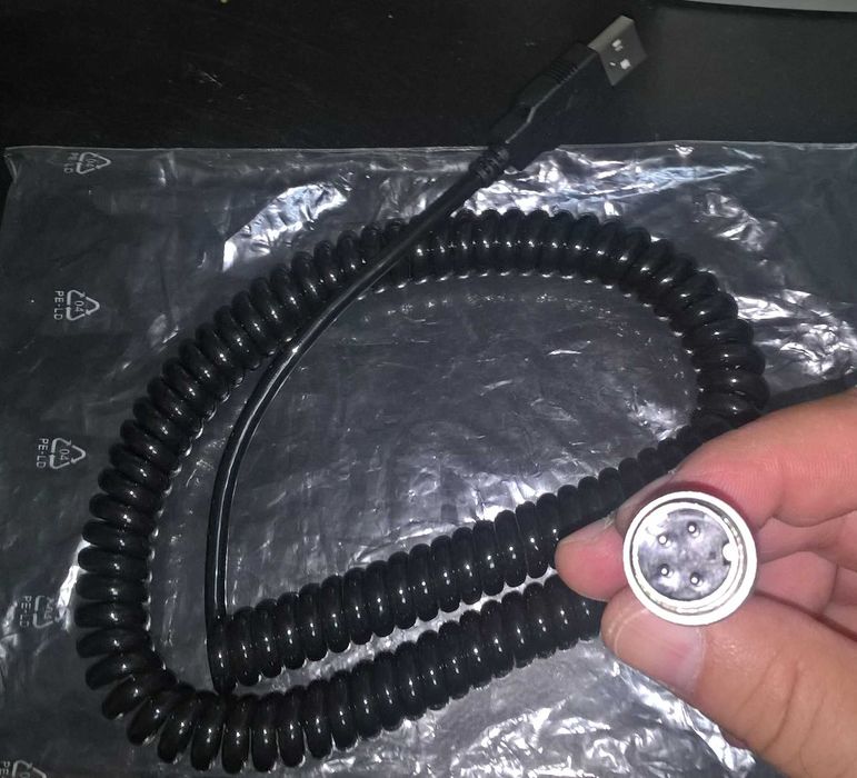 Spiral Cable for Ascher Racing USB Steering Wheels and Button Panels (NEW)64738265676289121