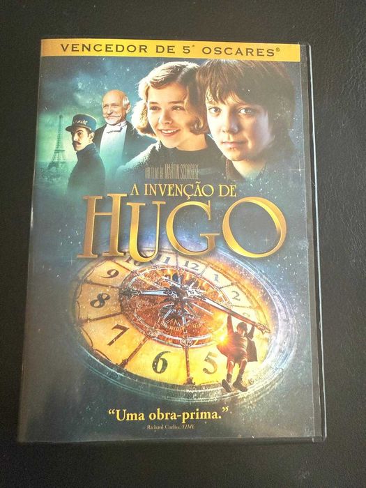DVD do filme "A Invenção de Hugo"