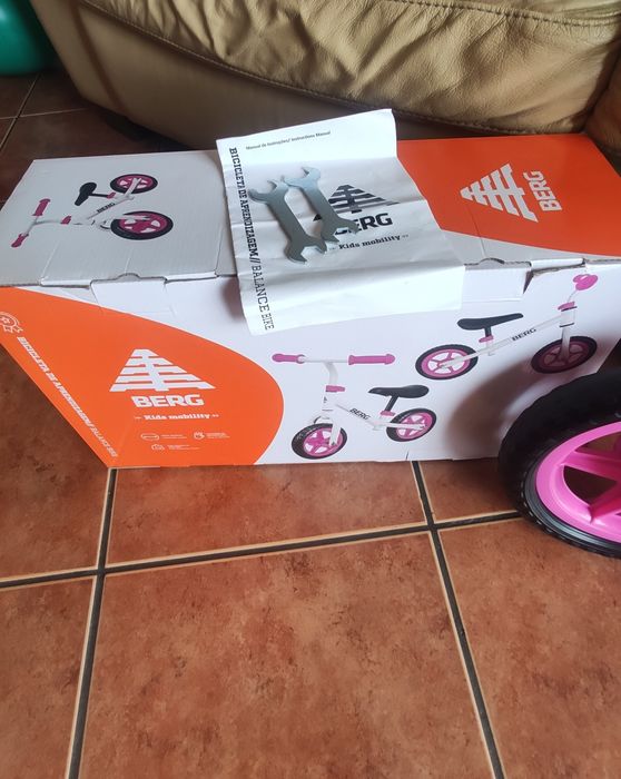 Bicicleta de equilíbrio para menina + Trotinete