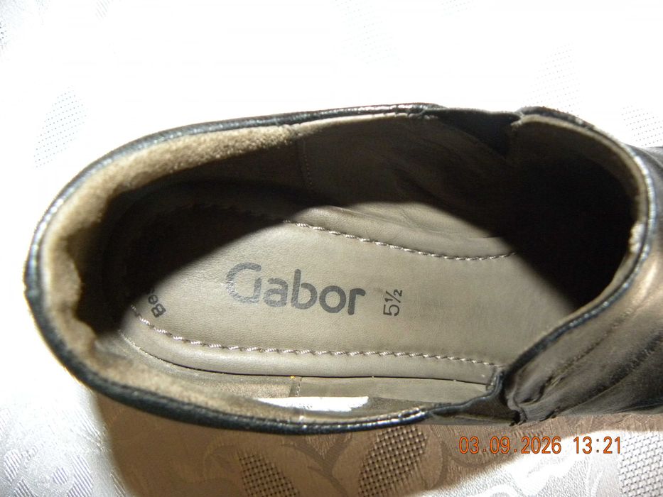 Damskie półbuty Gabor; rozmiar 38,5
