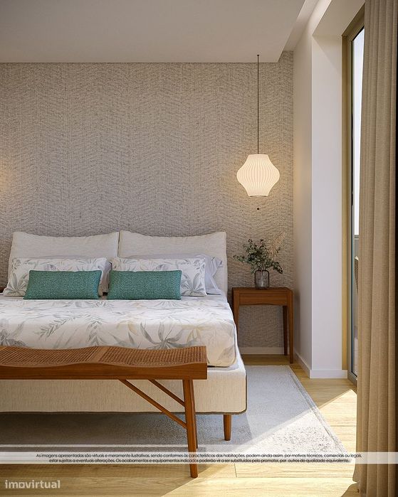 Apartamento T2 c/ Terraço (43.25m2)| Empreendimento Geminus (Arcozelo)