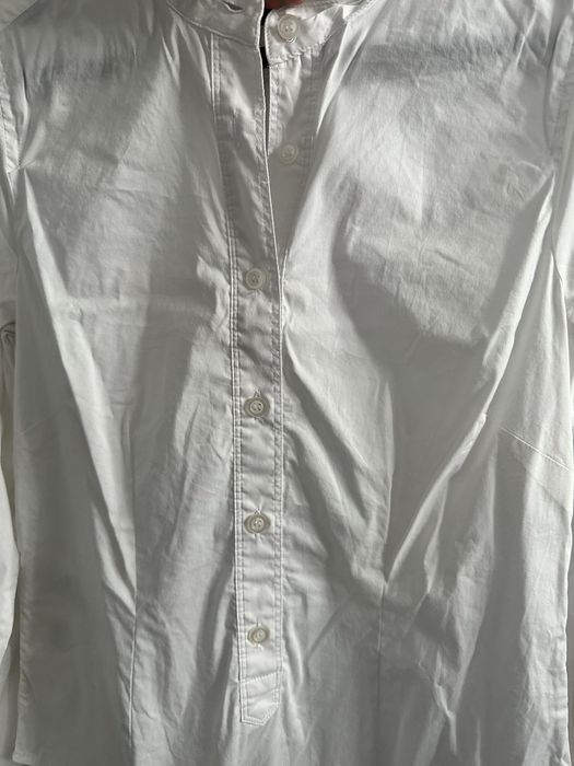 Biala klasyczna koszula bcbg maxazaria