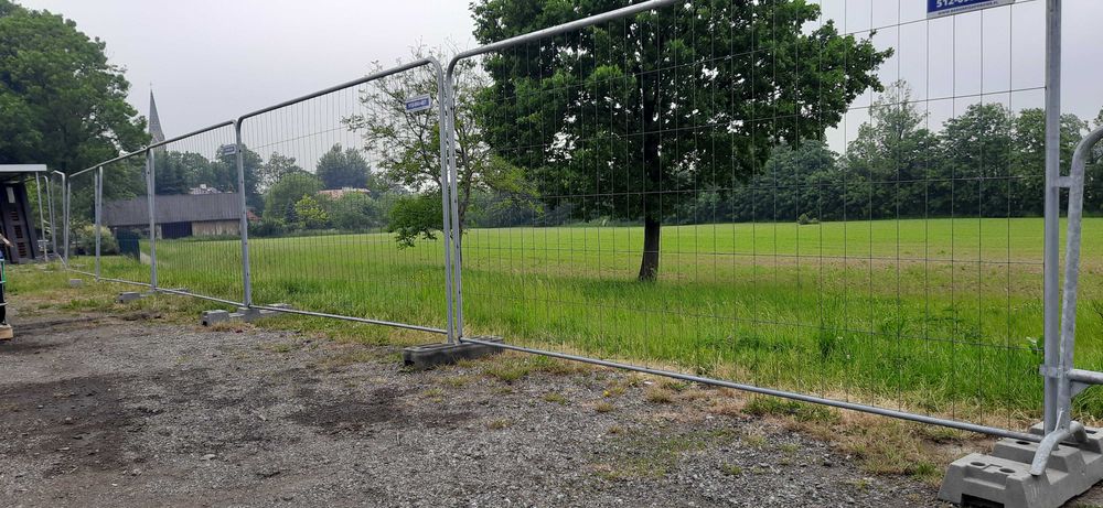 Barierki Płotki Lekkie Ogrodzenie Ażurowe wynajem