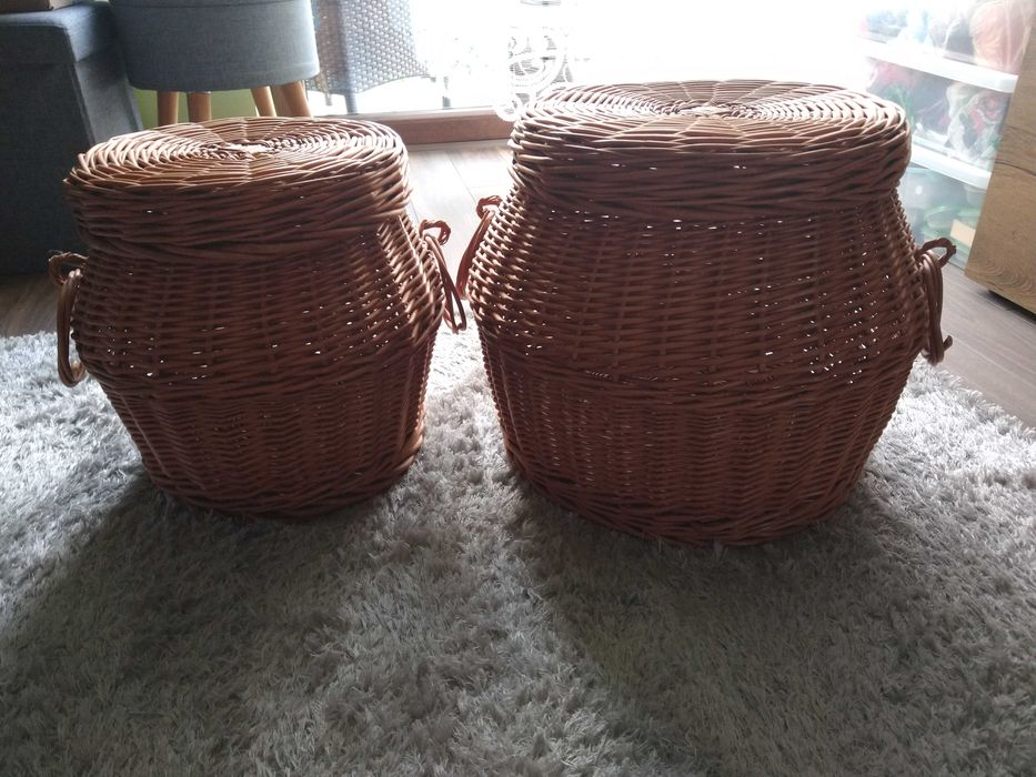 Kosze wiklinowe nowe