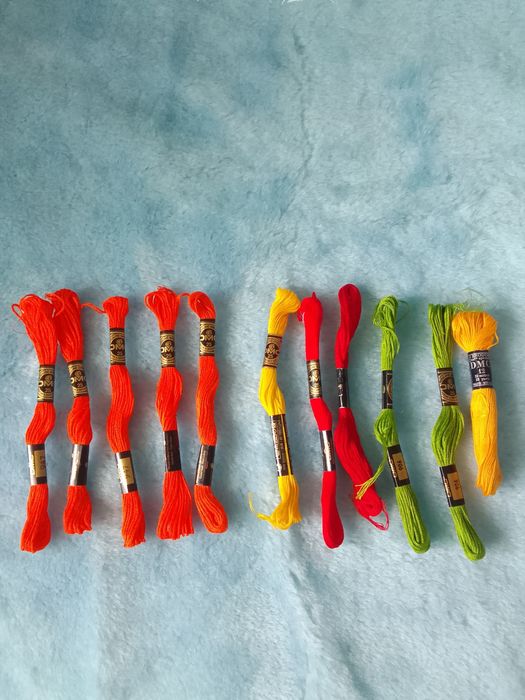 Нитки муліне нові