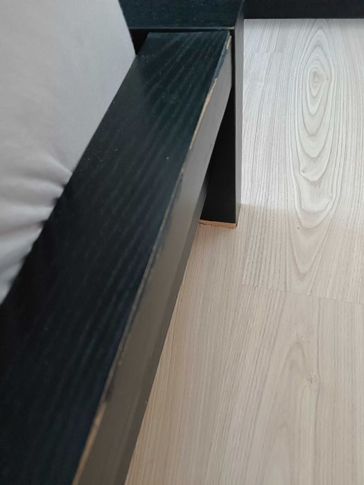 Cama malm 160x200 com colchão