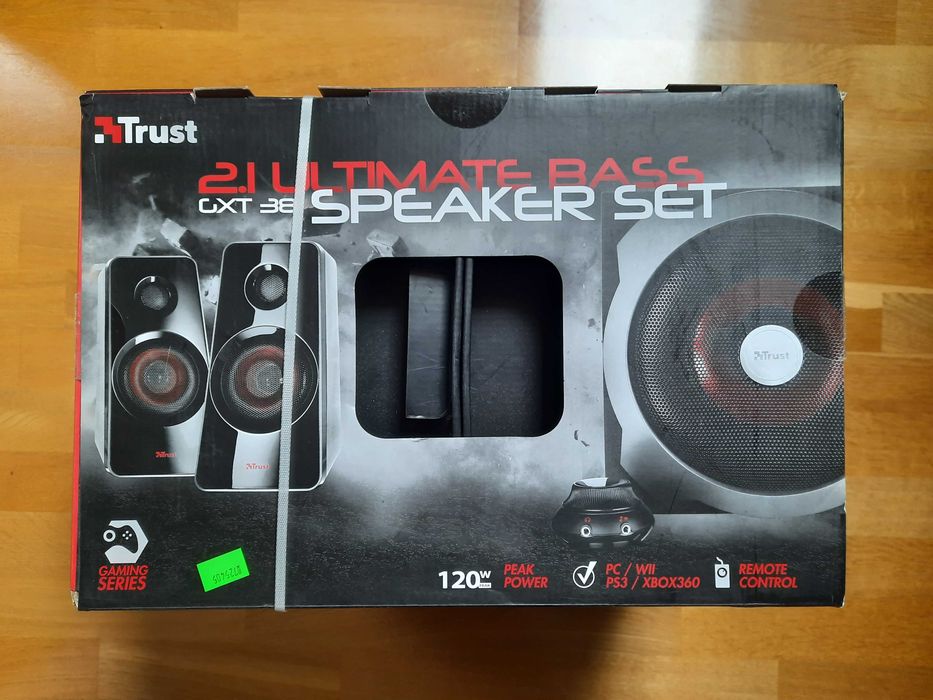 Głośniki Trust 2,1 GTX 38 Ultimate Bass Speaker Set