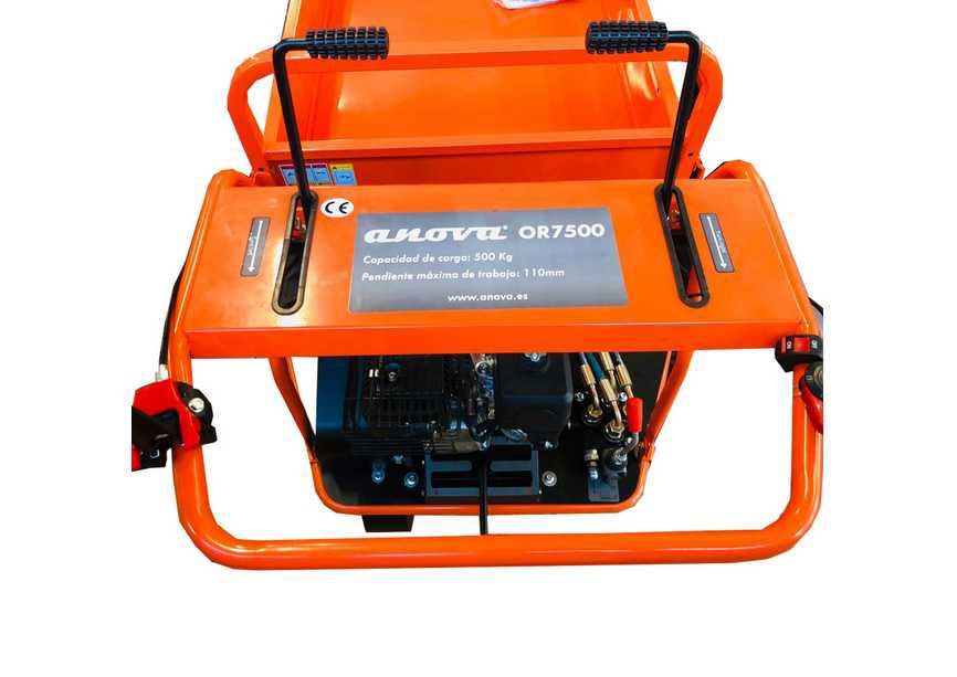 Mini Dumper ANOVA Lagartas 500KG Basculante