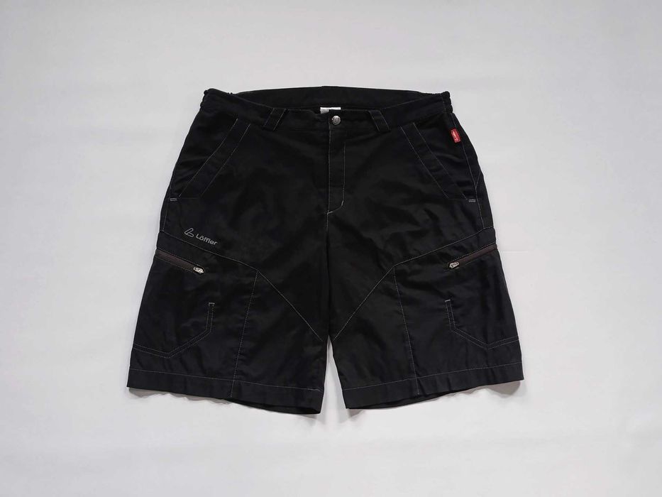 Loffler Outdoor CSL Trekking Men's Nylon Shorts Light Bottoms Black