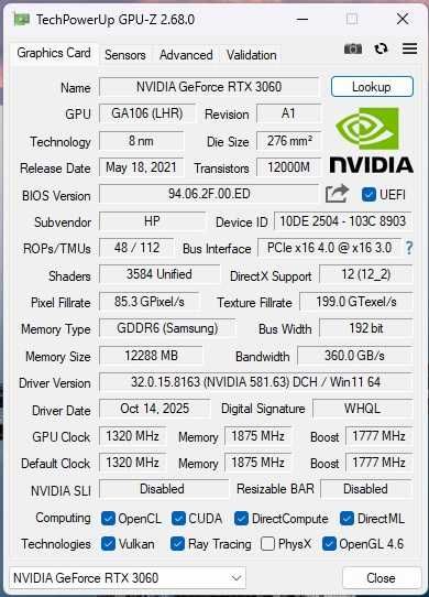 Ігровий ПК, RTX 3060, i5-9400F, 16GB, NVMe, Wi-Fi, Win 11