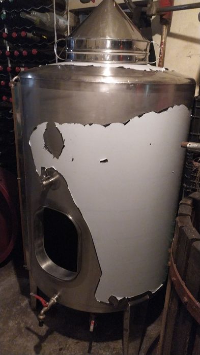 Cubas inox de 160 litros