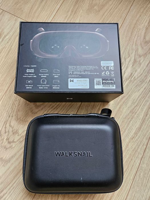 Avatar HD Goggles X, CADDX, Walksnail, FPV + bateria