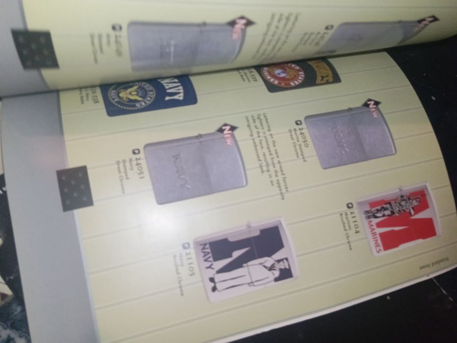 Revista Zippo isqueiros