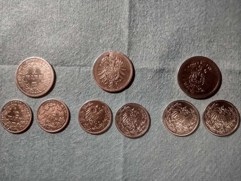 Zestaw  1  i  2x1/2 marki   TANIO