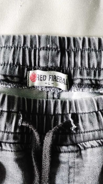 Spodnie Joggery , Bojówki Jeansy męskie rozm.L  RED FIREBALL