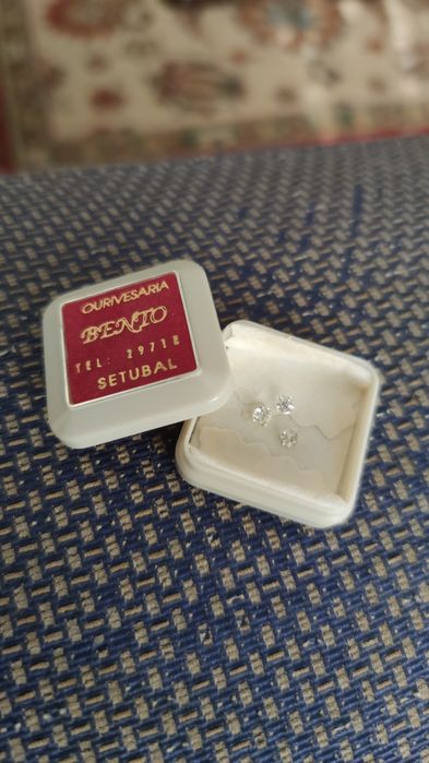 3 diamantes lapidados