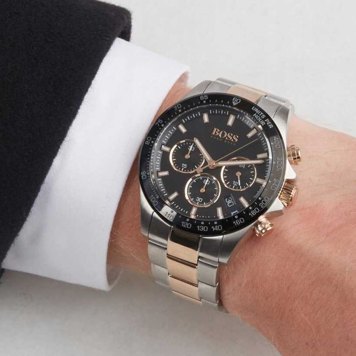 Zegarek męski Hugo Boss 1513757 Hero Chronograf + BOX.
