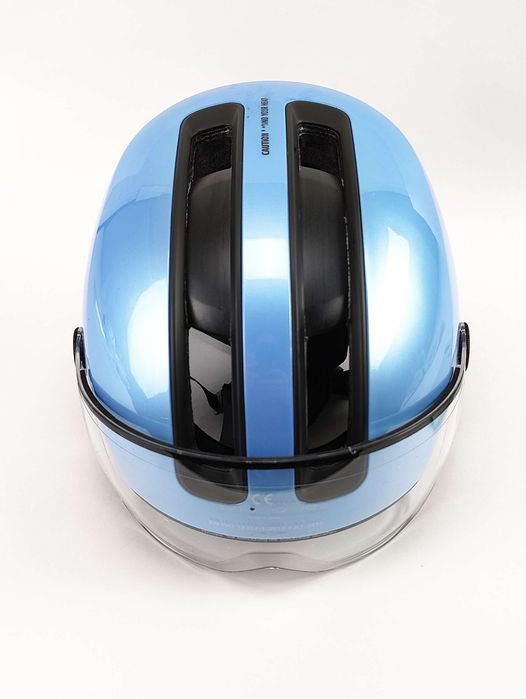 Kask rowerowy Abus HUD-Y ACE Iced Blue Rozmiar M: 54-58 cm