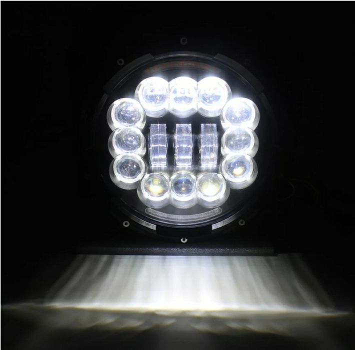 Фара LED 7 дюймов Нива Ваз 2101, Камаз, Зил ,Jeep Fj cruzer Nissan