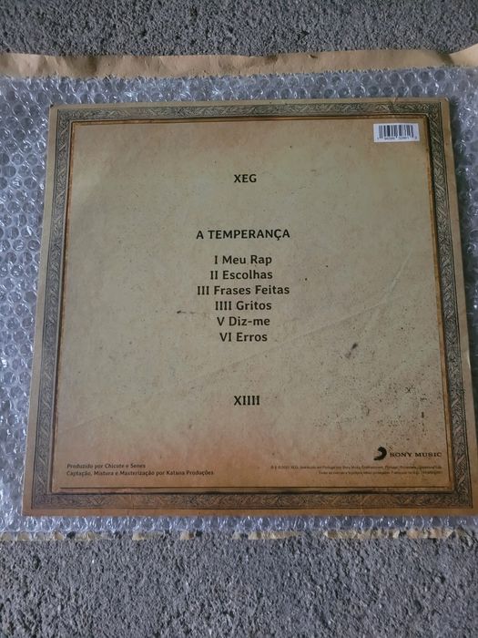 Vinil Xeg - A Temperança