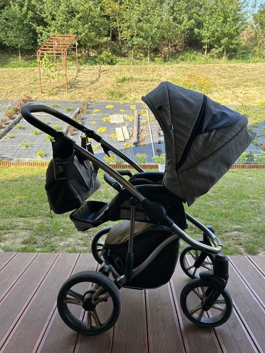 Wózek Bebetto Bresso Premium Class silver 02