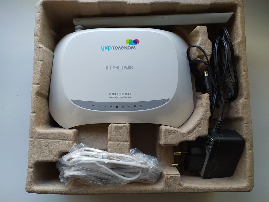 TP-LINK  Модель TD-W8TD-W8901 N    Модем-маршрутизатор  с    WI-FI