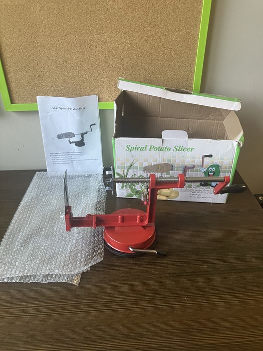 Krajalnica Spiralna do Ziemniaków – kompletna, z pudełkiem