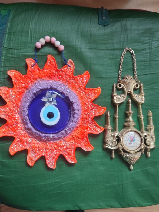 Скляна кольорова ваза