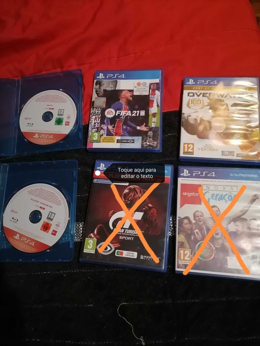 Jogos ps4 pouco uso aceito trocas por algo do meu agrado