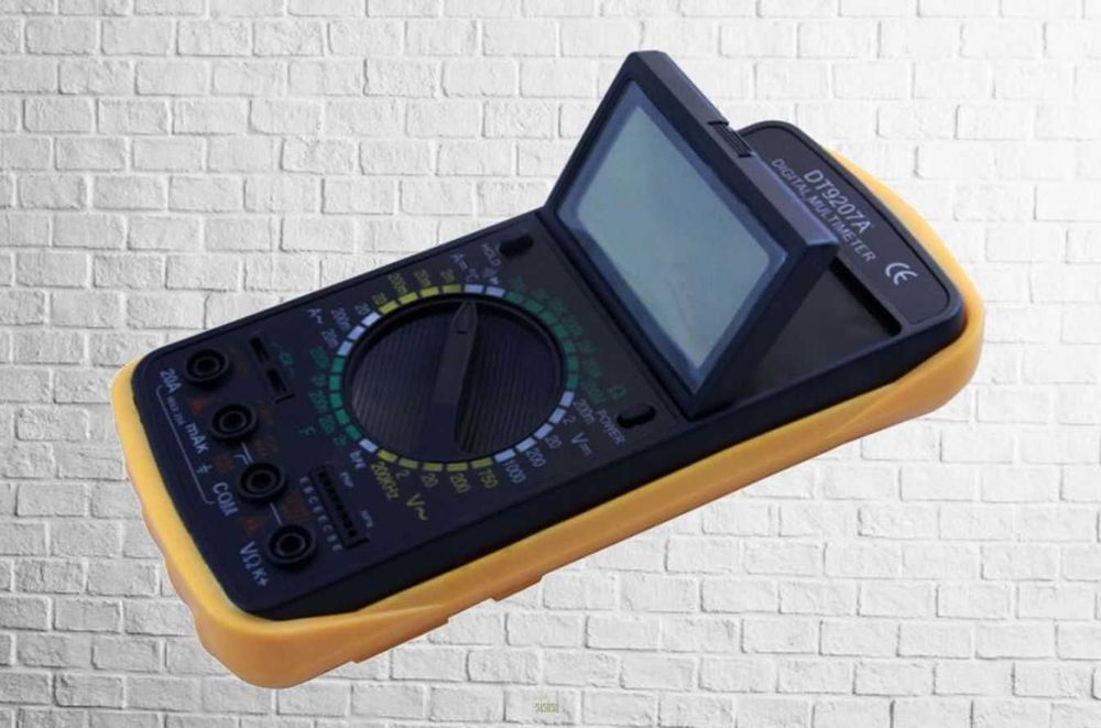 Цифровой мультиметр DT9207A электротестер профессиональный