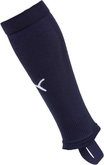 Rękawy Piłkarskie PUMA TEAM LIGA STIRRUP Granatowe  Rozmiar 31-34