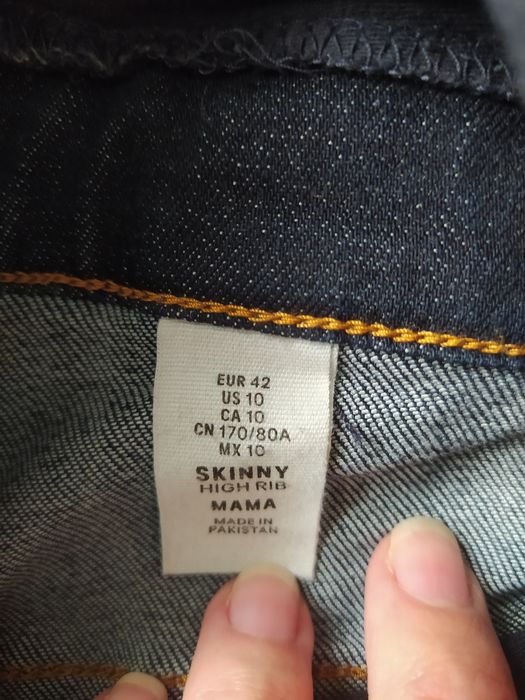 Spodnie/jeansy ciążowe H&M