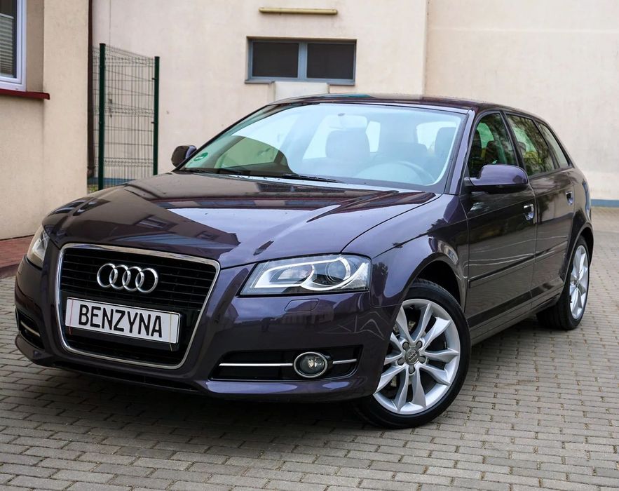 Audi A3 Sportback 1.6MPI 102Km Serwis ASO 1-Wł  Ksenon PDC 2xKoła  !!!
