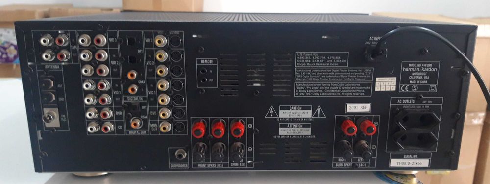 Harman/Kardon AVR 2000 Amplifier64284411994625123
