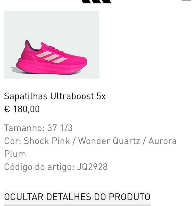 Sapatilhas Adidas ultraboost