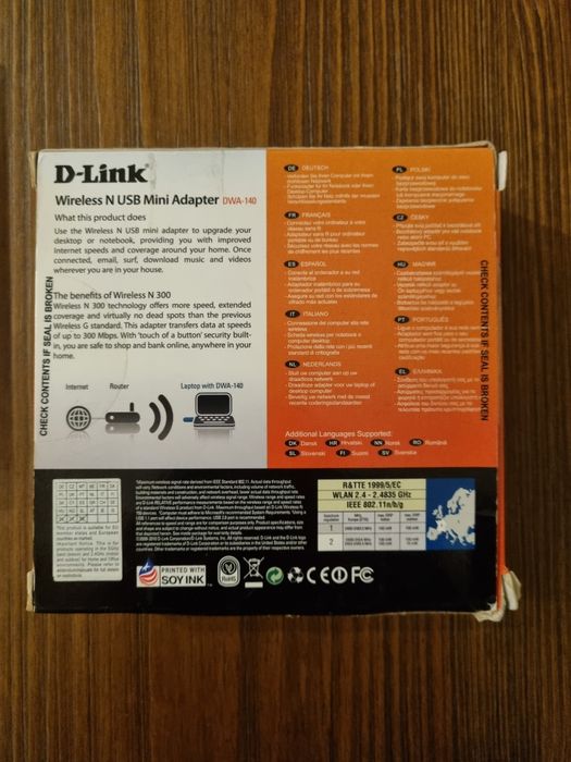 D-Link Wireless N USB Mini Adapter DWA-14064550722856962123
