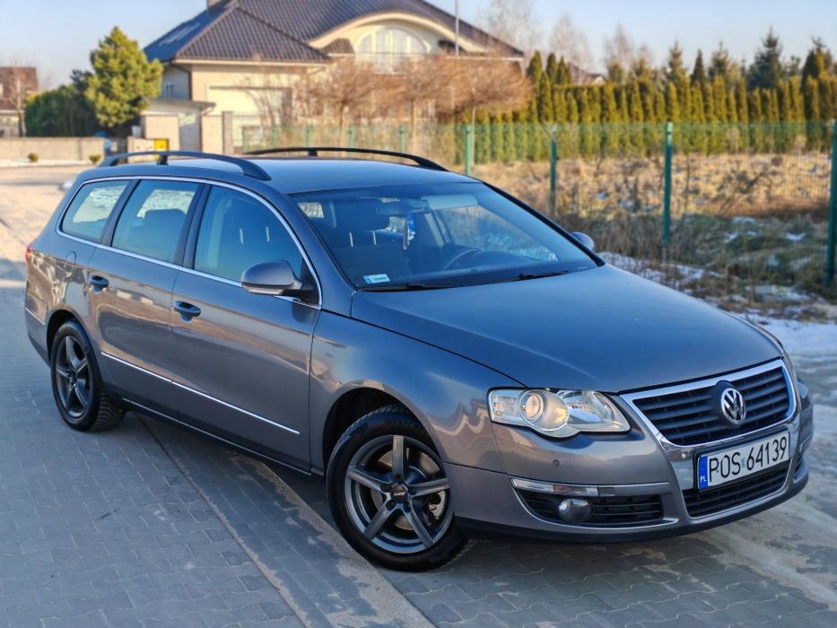 VW Passat B6 2.0 TDi 140km 2006r - 6 Biegów - Wyposażony - Ekonomiczny