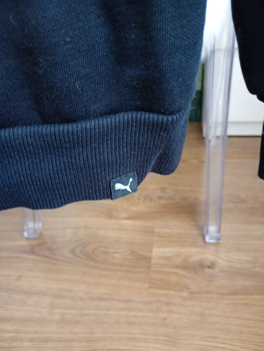 Czarna bluza puma z kapturem xs / xxs