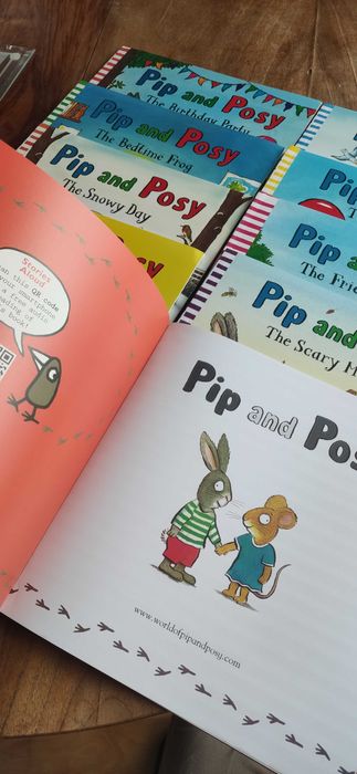 Zestaw ksiazek 10 pip and posy DLA dzieci po angielsku
