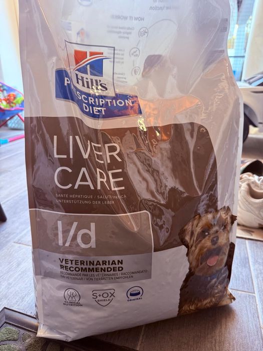 Ração hills para cão l/d (liver care)