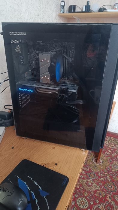 Гарний ігровий ПК: Ryzen 4 ядра/ 16Gb пам'ять / 715 SSD / 8Gb Video
