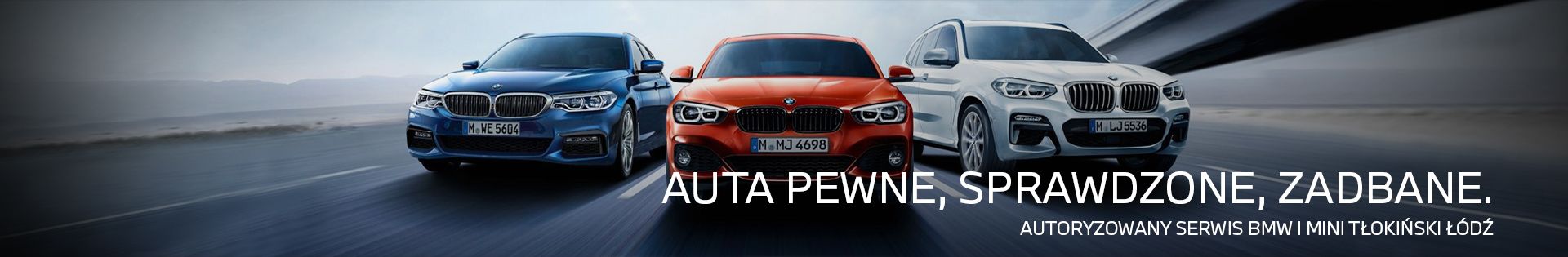 BMW Tłokiński - Autoryzowany Serwis BMW i Mini top banner