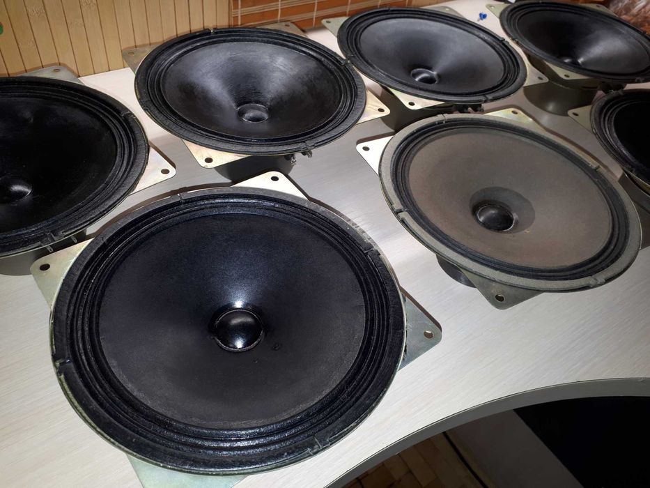 Широкополосные динамики 8ГДШ-1 (4Ом) , ДВОЙНОЙ МАГНИТ, Цена за штуку.