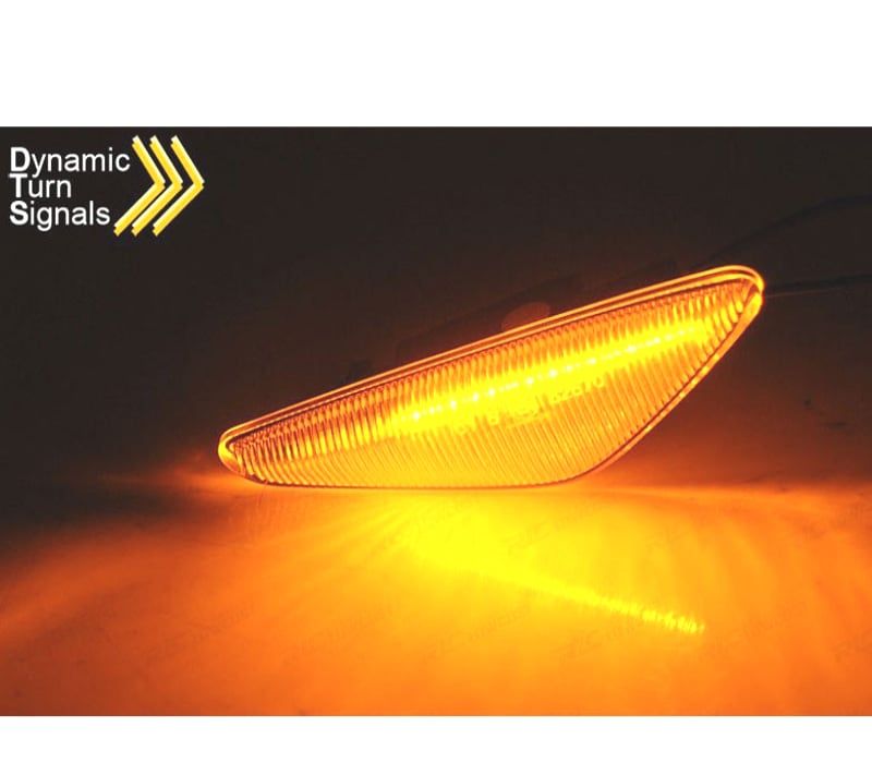 PISCAS LATERAIS LED BMW X5 E70 X6 E71 X3 F25 07-14 DINÂMICO FUMADO