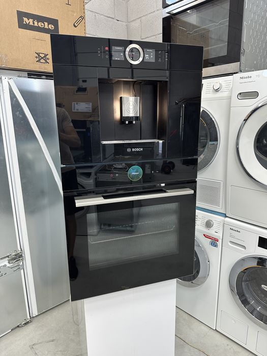 Вбудована кавомашина +духова шафа Bosch serie 8 CTL636EB6/07