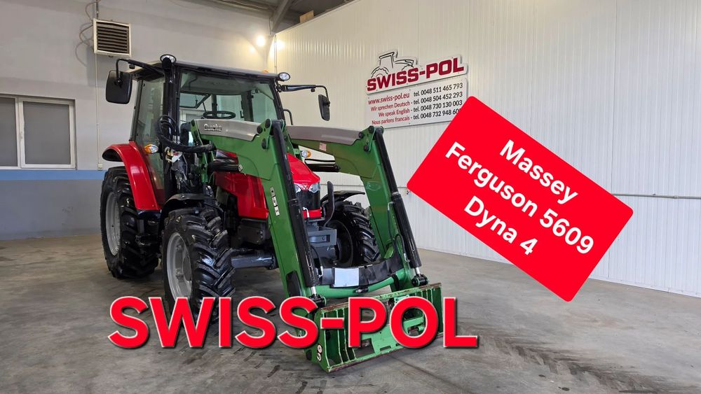Massey Ferguson 5609 Dyna 4 2017r Transport 5711 Dyna  5455Dyna6 Arion 420 5608, 5609, 5610, 5611, 5612, 5613 Ursus Zetor New Holland T4 New T5 Case JX  Posiadamy Transport Zobacz Film Ursus Case New Holland Proxima