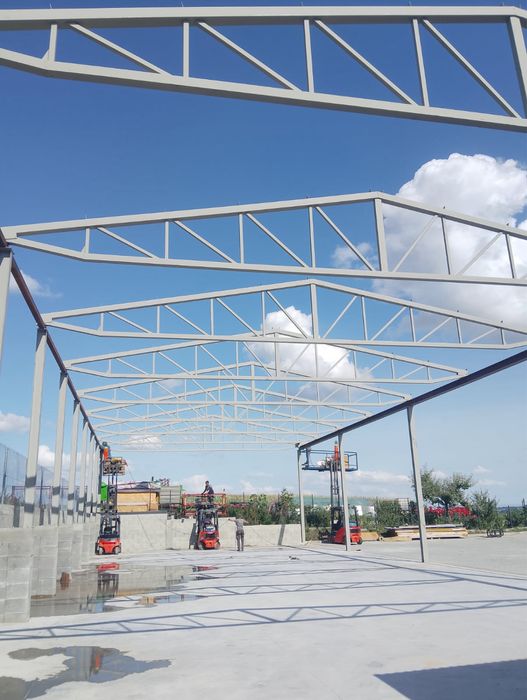 Konstrukcja Stalowa Kratownice Hala Magazyny