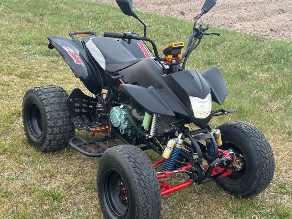 Quad Bashan 250 zarejestrowany mega stan sportowy mocny